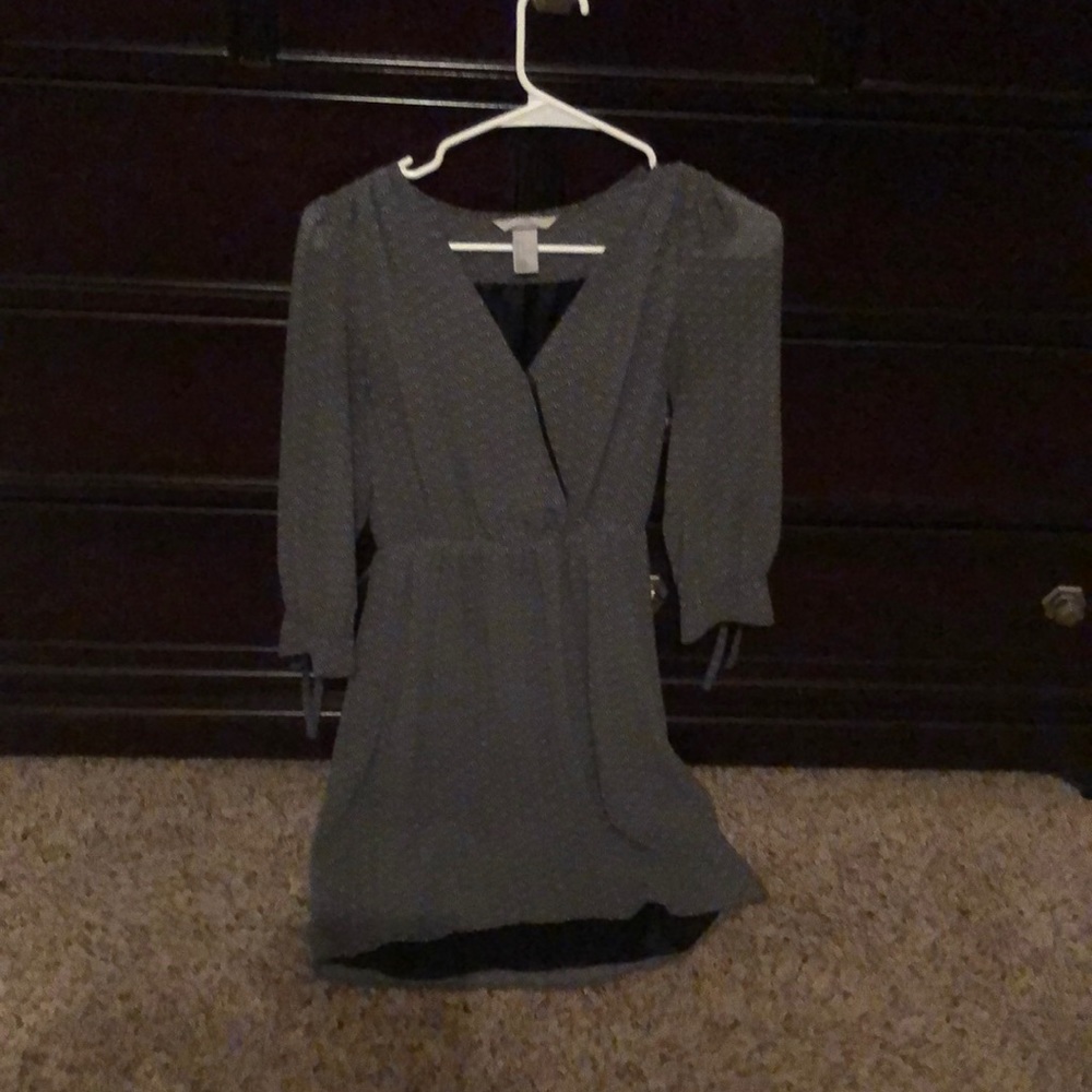 Black/white H&M dress